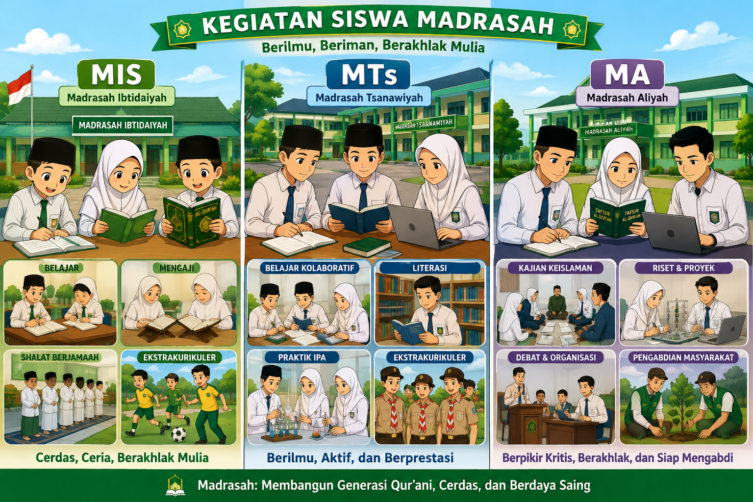 KEGIATAN MADRASAH DI TAPANULI UTARA